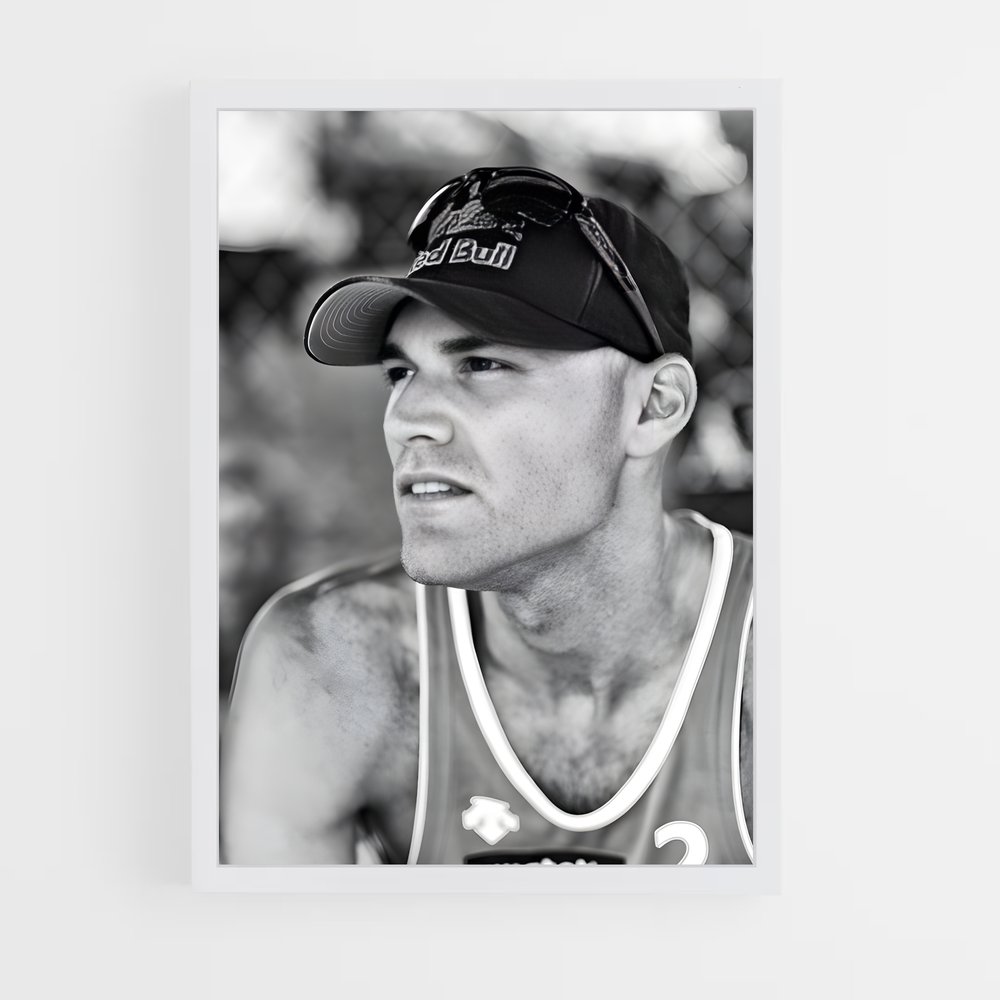 Poster Phil dalhausser – affiche Beach-volley (vue 3)